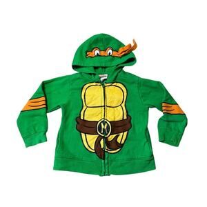NICKELODEAN TEENAGE MUTANT NINJA TURTLES Boys Hoodie/Sweatshirt, size 4T